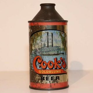 Cooks Goldblume Beer Cone Top - Paddle Steamer