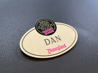 Disneyland Cast Member Name Tag Badge Pin - Dan - Main Street Electrical Parade