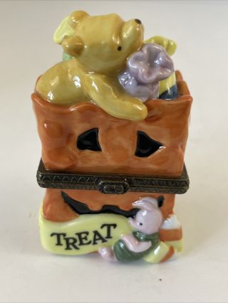 Disney Winnie The Pooh Trick Or Treat Hinged Trinket Box Midwest Of Cannon Falls