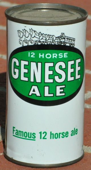 Genesee 12 Horse Ale Flat Top Beer Can Usbc 68 - 22