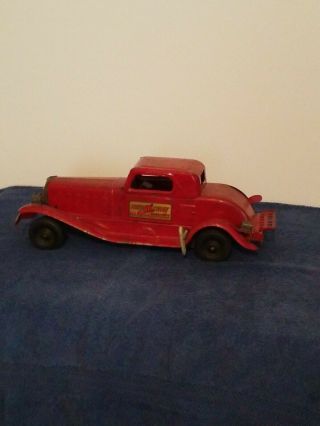 Vintage Windup Fire Chief Siren Coup By The Gerard Model
