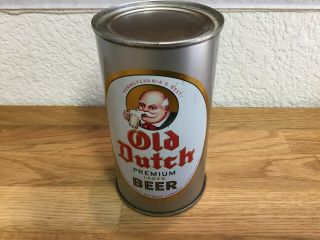 Old Dutch Premium Beer (106 - 5) Empty Flat Top Beer Can By Eagle,  Catasauqua,  Pa