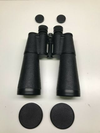 Vintage Ussr Tento 20 X 60 Binoculars W/caps Pre - Owned