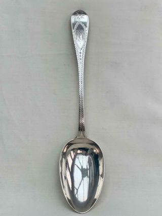 Fine William Iv Irish Silver Table Spoon By William Cummins Dublin 1830.