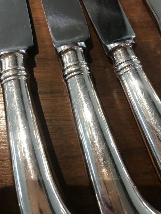 8 Pc.  Sheffield Cutlery England Pistol Grip Dinner Knives 8 1/2” - BS Ltd 3