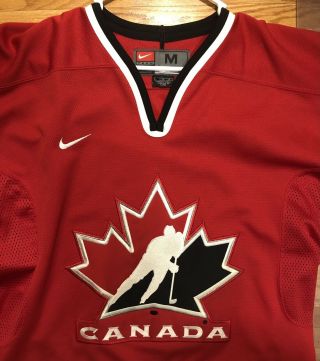 Men’s Vintage Nike Team Canada Hockey Jersey Sz M 2
