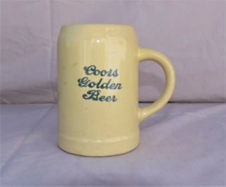 Coors Golden Beer Mug /stein 1934 Colorado State Fair