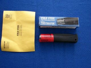 Vintage Cold Steel Medium Twistmaster 31tm Carbon V Knife Box Usa Made
