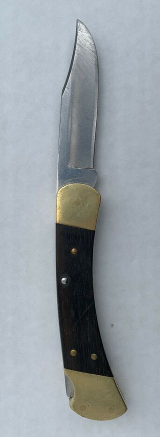 Vintage Buck 80 - 81 No.  110 3 Dot 4 Pin Folding Hunter Knife Usa