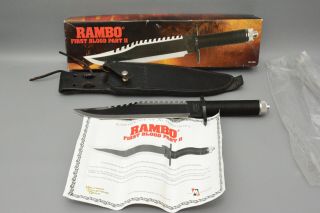 Hollywood Collectibles Rambo First Blood Part Ii Bowie Knife