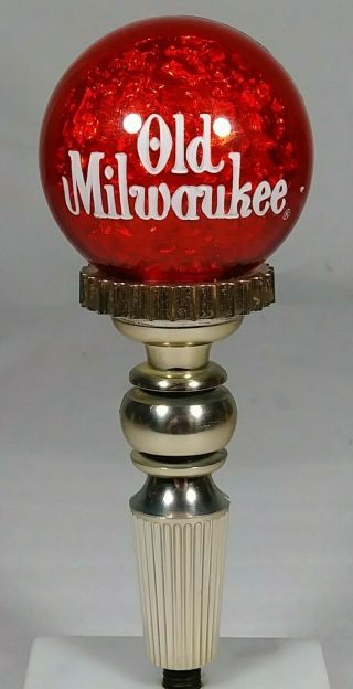 Old Milwaukee Beer Tap Handle Knob Jos Schlitz Brewing Milwaukee Wisconsin Wi