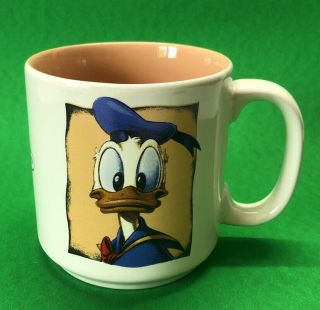 Vintage Disney Donald Duck Coffee Tea Cup Mug Sailor Thailand Euc Gift
