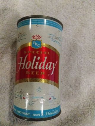 Holiday Special Beer,  Flat Top Beer Can