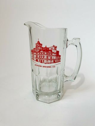 Vintage Jax Beer Full Size Pitcher - Jackson Brewery Co Orleans Louisiana La