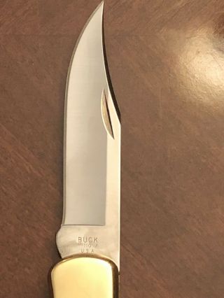 1993 Vintage Buck Knives 110 Folding Hunter Knife