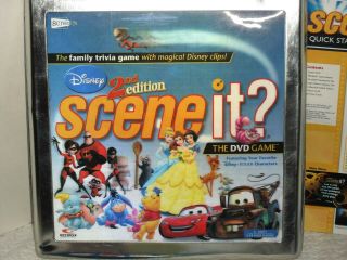 Disney Pixar Scene It 2nd Edition Dvd Trivia Family Game Complete