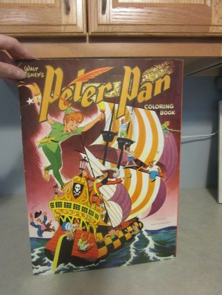 Walt Disney ' s Peter Pan Coloring Book 1952 2