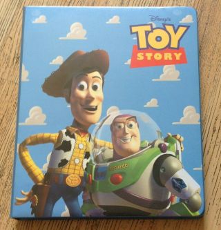 Toy Story (1995) 20 Page Binder Of Collector Cards,  Sticker Book
