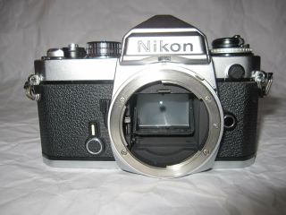Vintage Nikon Fe 35mm Slr Film Camera Body (made In Japan)