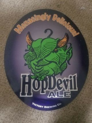 Hopdevil Sign Brewing Sign Man Cave Home Bar Collectible