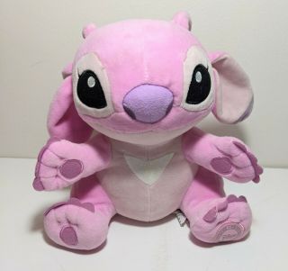 Disney Store Lilo & Stitch Angel Plush Pink Alien Stuffed Toy 10 " Rare