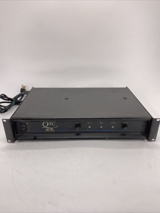 Vintage Qsc Mx 700 Stereo Amplifier W/ Rack Mounts