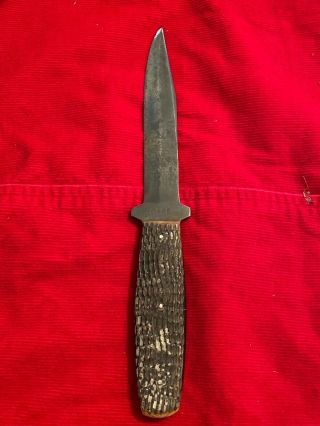 Vintage Case Fixed Blade Knife Throwing Knife Dagger Test Xx Bradford Pa