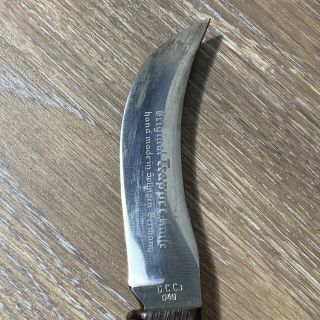 VINTAGE G.  C.  Co.  No.  049 TRAPPER KNIFE - MADE IN SOLINGEN GERMANY 2