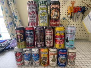 16 Narragansett Beer Cans - Big Mamie,  Town Beach,  Holiday,  Lovecraft,  Autocrat,  Del 