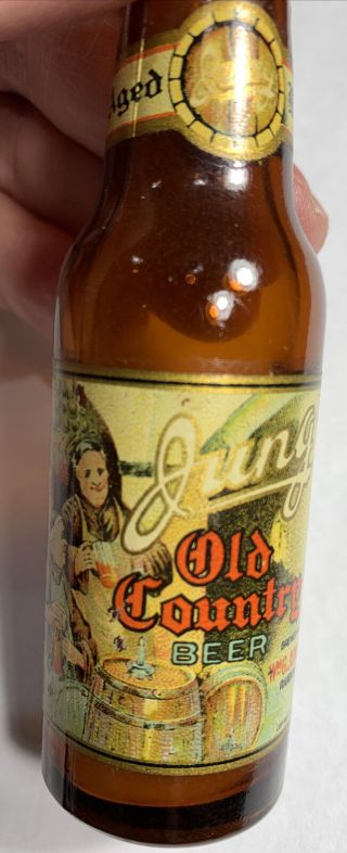 Jung Old Country Beer Mini Bottle Salt Pepper Shaker Random Lake Wisconsin