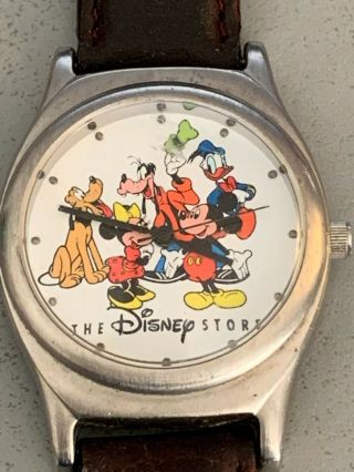 Disney Store Cast Member Only Watch,  Mickey & Friends Logo -,  1990 