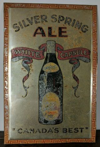 Rare Silver Spring Ale White Capsule " Canada 