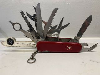 Wenger Tool Chest Plus Sak Swiss Army Knife Not Victorinox Delemont 10 Layers