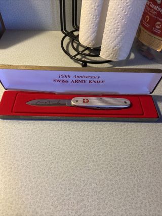 Wenger 100th Anniversary Swiss Army Knife Soldier Alox