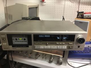Denon Dr - M33 3 - Head Stereo Cassette Deck Vintage