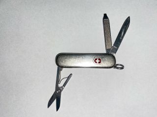 Victorinox.  925 Sterling Silver Classic Sd Swiss Army Knife