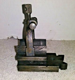 Vintage L.  S.  Starrett No.  567 Toolmakers V - Block And Clamp Machinist Tool