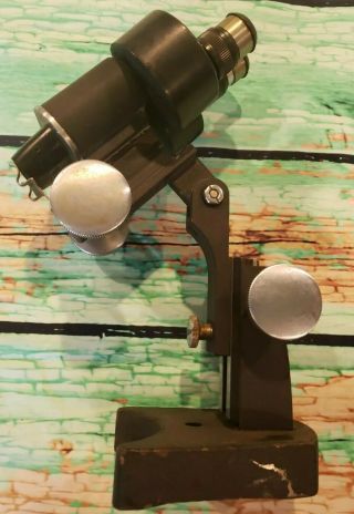 Vintage American Optical Company Brinell Microscope Made In Usa 2x A.  O.