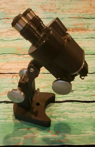 Vintage American Optical Company Brinell Microscope Made In USA 2x A.  O. 2