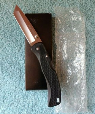Vintage Cold Steel Voyager Medium Tanto Plain Edge 4in Closed Length