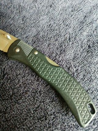 Vintage Cold Steel Voyager Medium Tanto Plain Edge 4in closed length 3