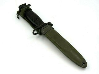 Vintage Us Army Military Bayonet Knife U.  S.  M8a With Scabbard