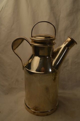 Rare Reed Barton Silver Plate Watering Can Cocktail Pitcher W/lid 32 Oz Model 27