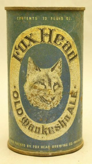 Fox Head Old Waukesha Ale Beer Can