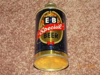 E And B Special Cone Top Beer Can - Detroit,  Mi - Empty
