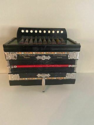Vintage Eagle Brand Accordion From 1930 