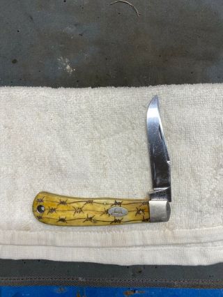 Case Barbed Wire Pocket Knife.  Carried Very Little