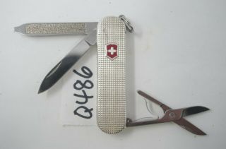 Victorinox Sterling Silver Classic Barleycorn 925 Knife - Legal In All 50 States
