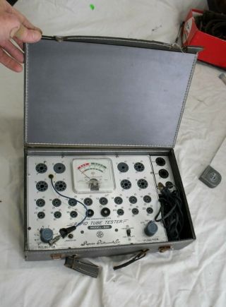Vintage Superior Instruments (sico) Rapid Tube Tester Model 820 (untestred)