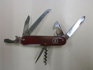 Victorinox Switzerland Victoria Old Cross Swiss Army Knife Sackmesser Couteau
